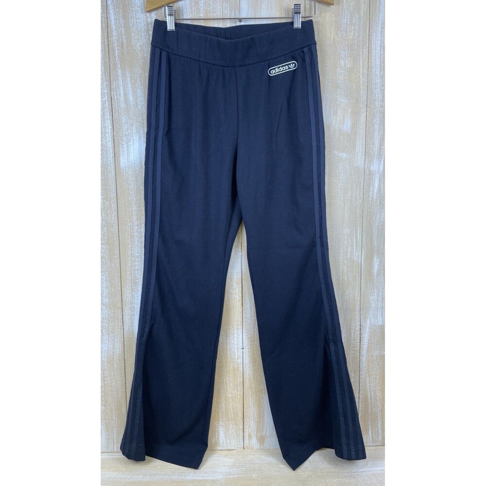 Adidas Women’s Navy Retro Flared Track Pants Size Large